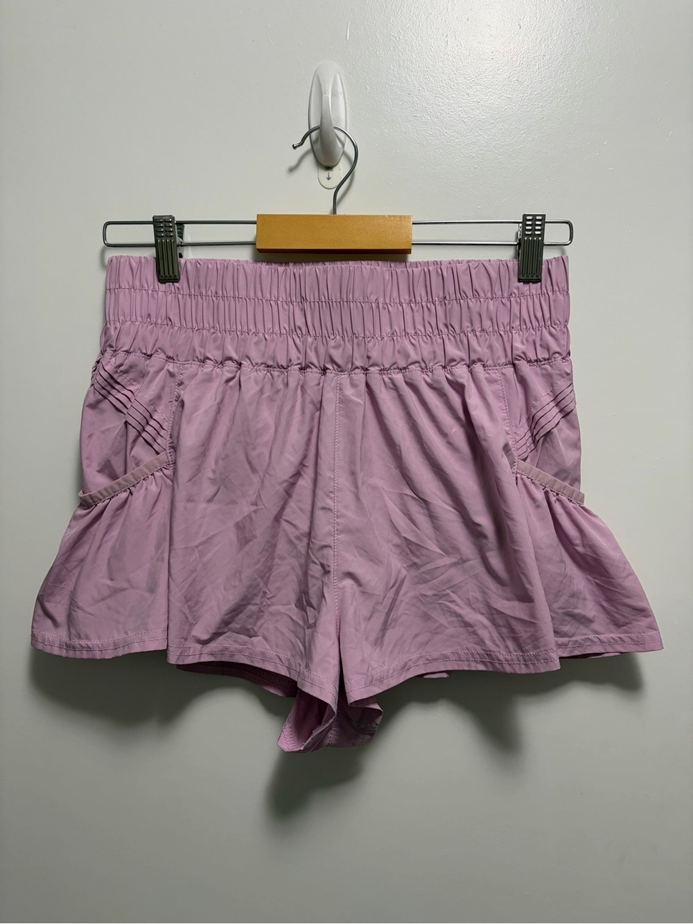 FP Movement Women's Get Your Flirt On Shorts in Powder Pink Size Small - Picture 2 of 6